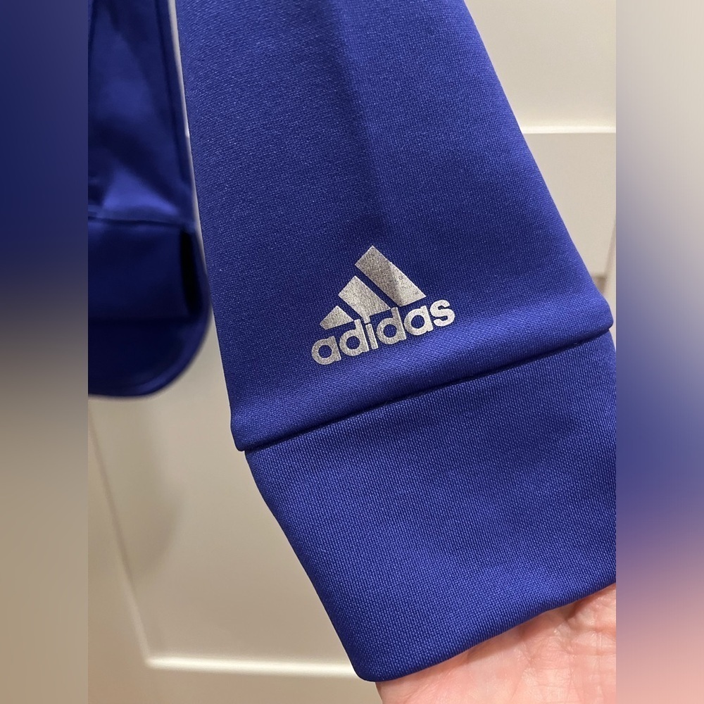 Girls cowl neck adidas pullover in 6x - Picture 5 of 8